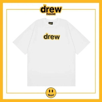 Drew House Shark Short Sleeve T-Shirt Unisex Cotton Base Layer Style 5