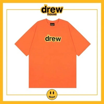 Drew House Shark Short Sleeve T-Shirt Unisex Cotton Base Layer Style 9