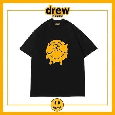 Drew House Short Sleeve T-Shirt Cotton Loose Unisex Top Style 1