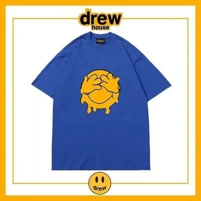 Drew House Short Sleeve T-Shirt Cotton Loose Unisex Top Style 12