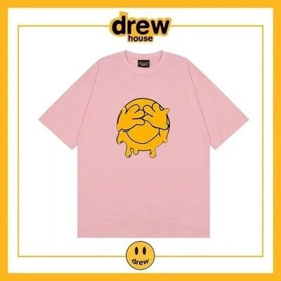 Drew House Short Sleeve T-Shirt Cotton Loose Unisex Top Style 3