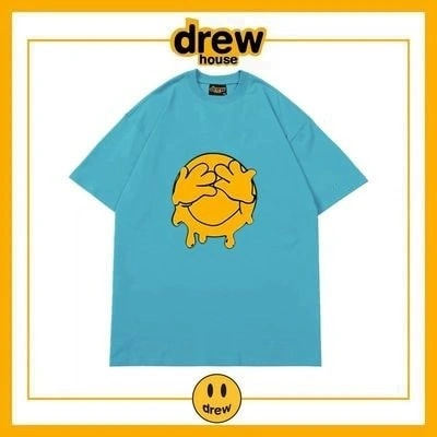 Drew House Short Sleeve T-Shirt Cotton Loose Unisex Top Style 6