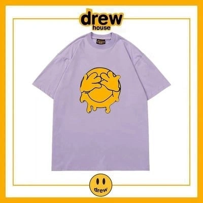 Drew House Short Sleeve T-Shirt Cotton Loose Unisex Top Style 7