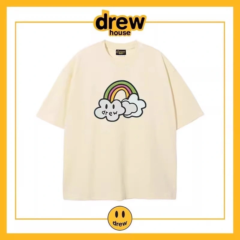 Drew House Short Sleeve T-Shirt Cotton Unisex Loose Summer Style 4