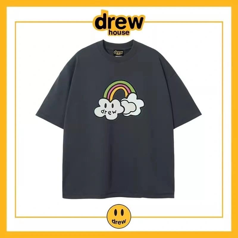 Drew House Short Sleeve T-Shirt Cotton Unisex Loose Summer Style 7