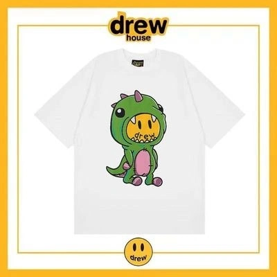 Drew House Short Sleeve T-Shirt Unisex Cotton Loose Base Style 3