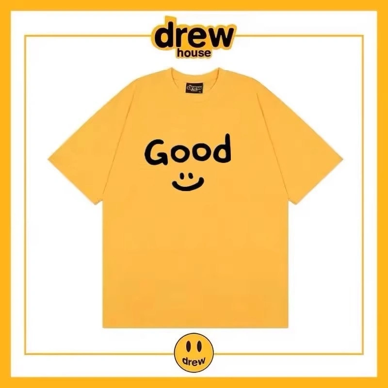 Drew House Short Sleeve T-Shirt Unisex Cotton Loose Summer Style 2