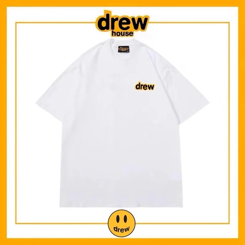 Drew House Short Sleeve T-Shirt Unisex Cotton Loose Summer Top Style 1