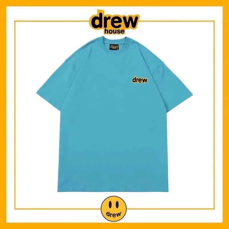 Drew House Short Sleeve T-Shirt Unisex Cotton Loose Summer Top Style 11