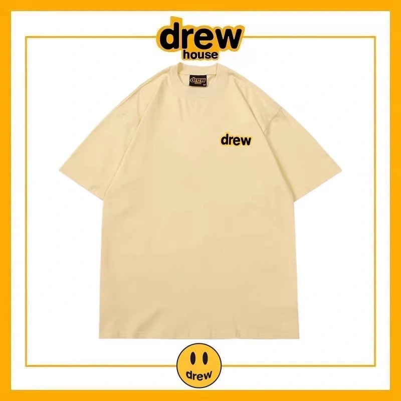 Drew House Short Sleeve T-Shirt Unisex Cotton Loose Summer Top Style 17