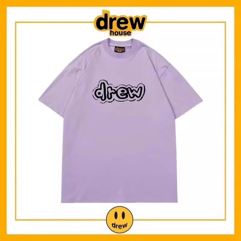 Drew House Short Sleeve T-Shirt Unisex Cotton Loose Tee Style 10