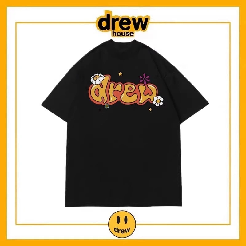 Drew House Short Sleeve T-Shirt Unisex Cotton Print Casual Top Style 15