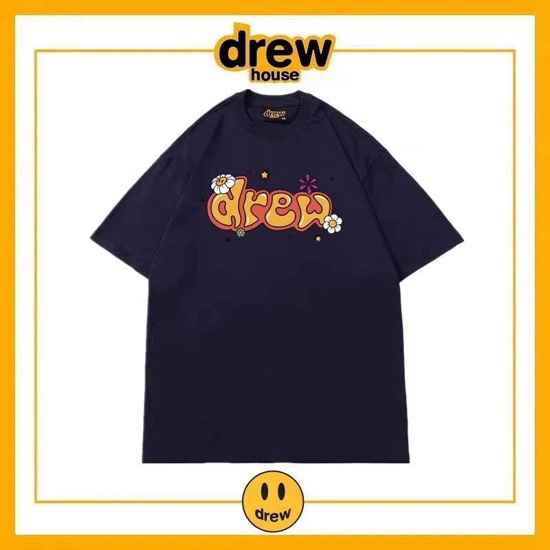 Drew House Short Sleeve T-Shirt Unisex Cotton Summer Top Style 17