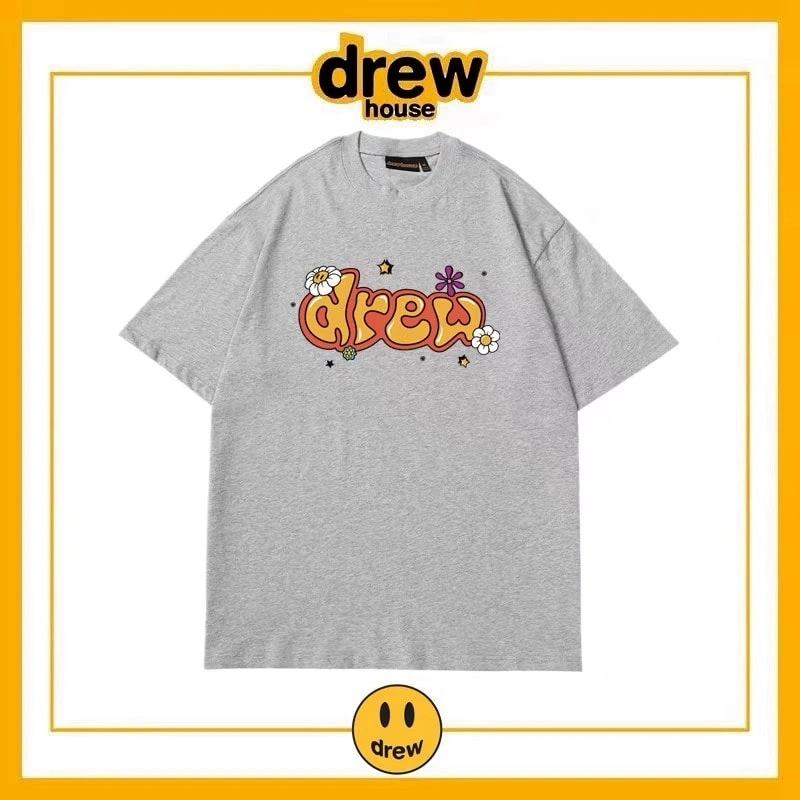 Drew House Short Sleeve T-Shirt Unisex Cotton Summer Top Style 22