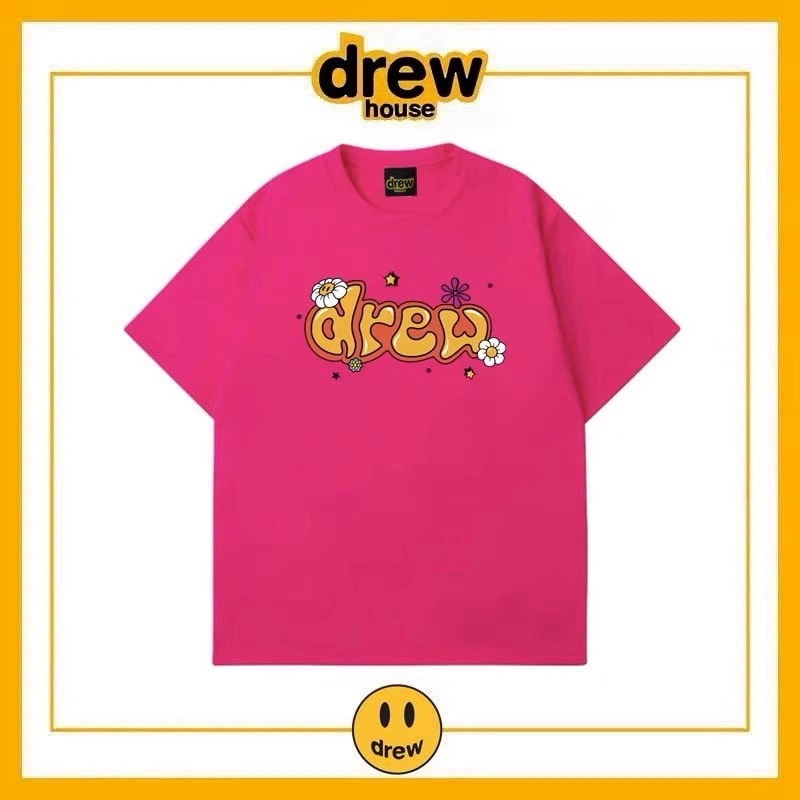 Drew House Short Sleeve T-Shirt Unisex Cotton Summer Top Style 7