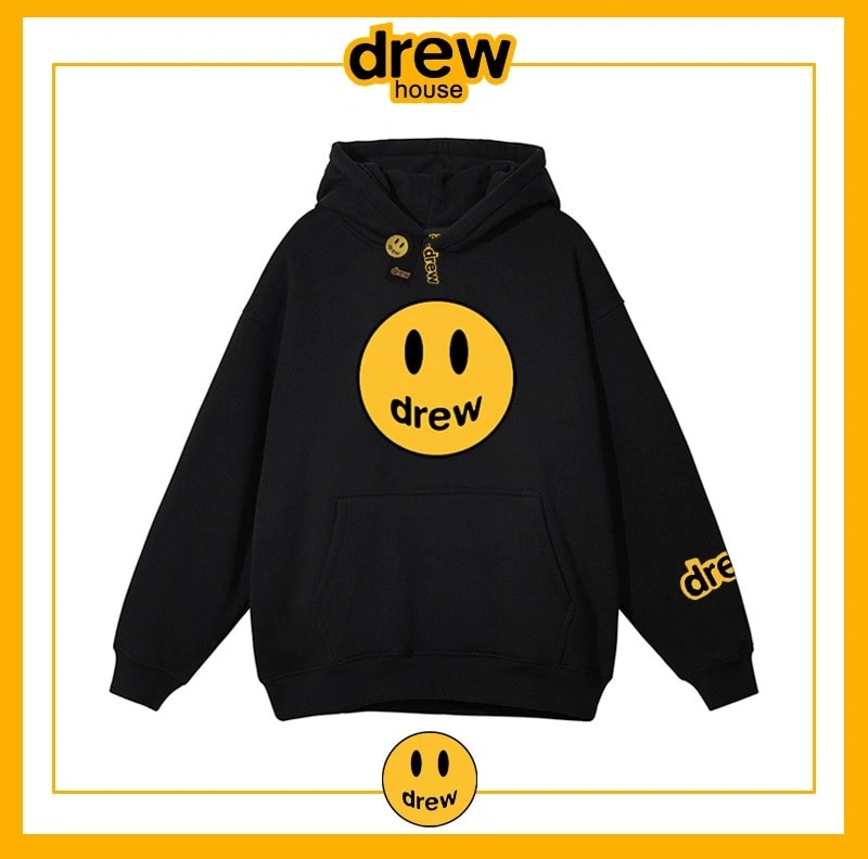 Drew House Sweatshirt Heavyweight Unisex Cotton Fleece Hoodie Style 2
