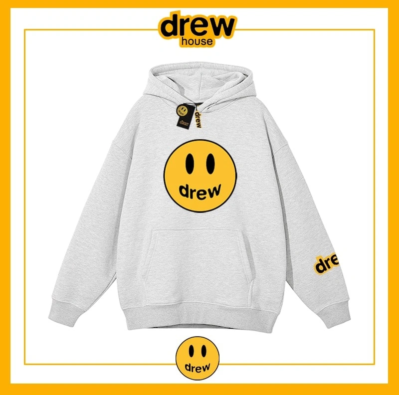 Drew House Sweatshirt Heavyweight Unisex Cotton Fleece Hoodie Style 3
