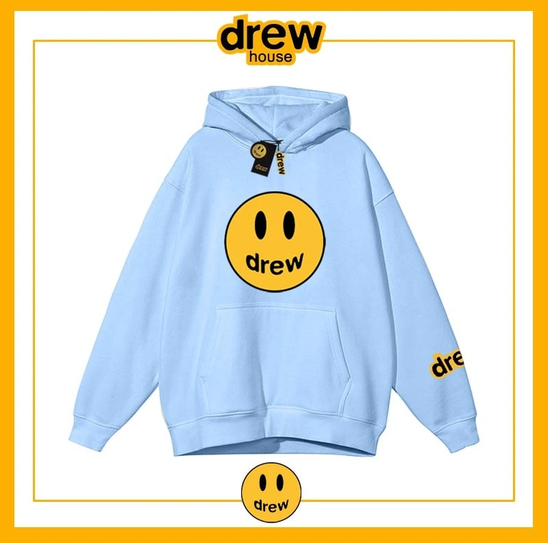 Drew House Sweatshirt Heavyweight Unisex Cotton Fleece Hoodie Style 6