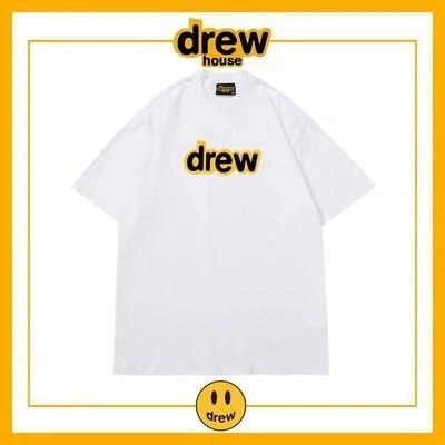 Drew Summer Short Sleeve T-Shirt Unisex Cotton Loose Tee Style 1