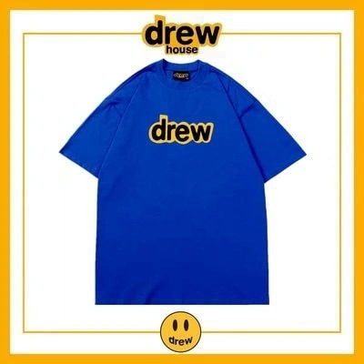 Drew Summer Short Sleeve T-Shirt Unisex Cotton Loose Tee Style 18