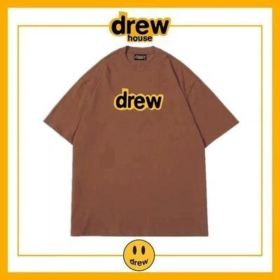 Drew Summer Short Sleeve T-Shirt Unisex Cotton Loose Tee Style 24