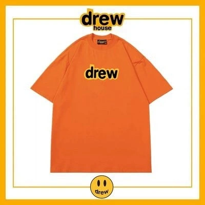Drew Summer Short Sleeve T-Shirt Unisex Cotton Loose Tee Style 5