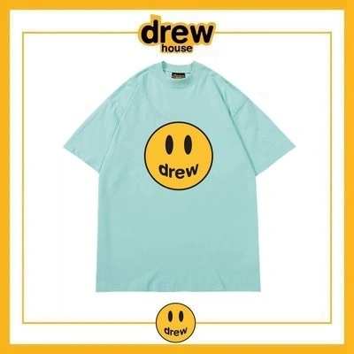 Drew Summer Short Sleeve T-Shirt Unisex Cotton Tee Style 14