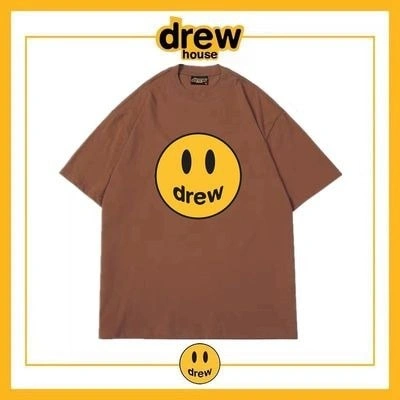 Drew Summer Short Sleeve T-Shirt Unisex Cotton Tee Style 16