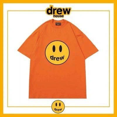 Drew Summer Short Sleeve T-Shirt Unisex Cotton Tee Style 19