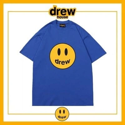 Drew Summer Short Sleeve T-Shirt Unisex Cotton Tee Style 20