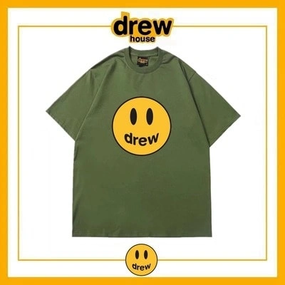 Drew Summer Short Sleeve T-Shirt Unisex Cotton Tee Style 22