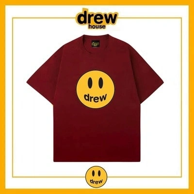 Drew Summer Short Sleeve T-Shirt Unisex Cotton Tee Style 3