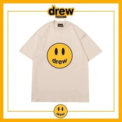 Drew Summer Short Sleeve T-Shirt Unisex Cotton Tee Style 6