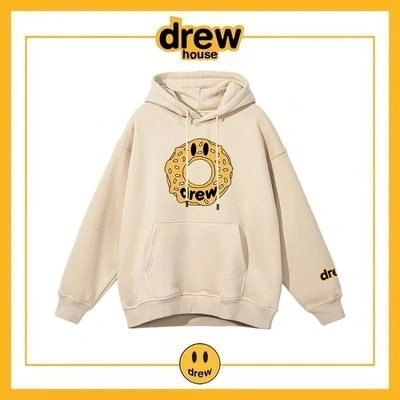 Drew Sweatshirt Autumn Hoodie Unisex Cotton Loose Pullover Student Style 7