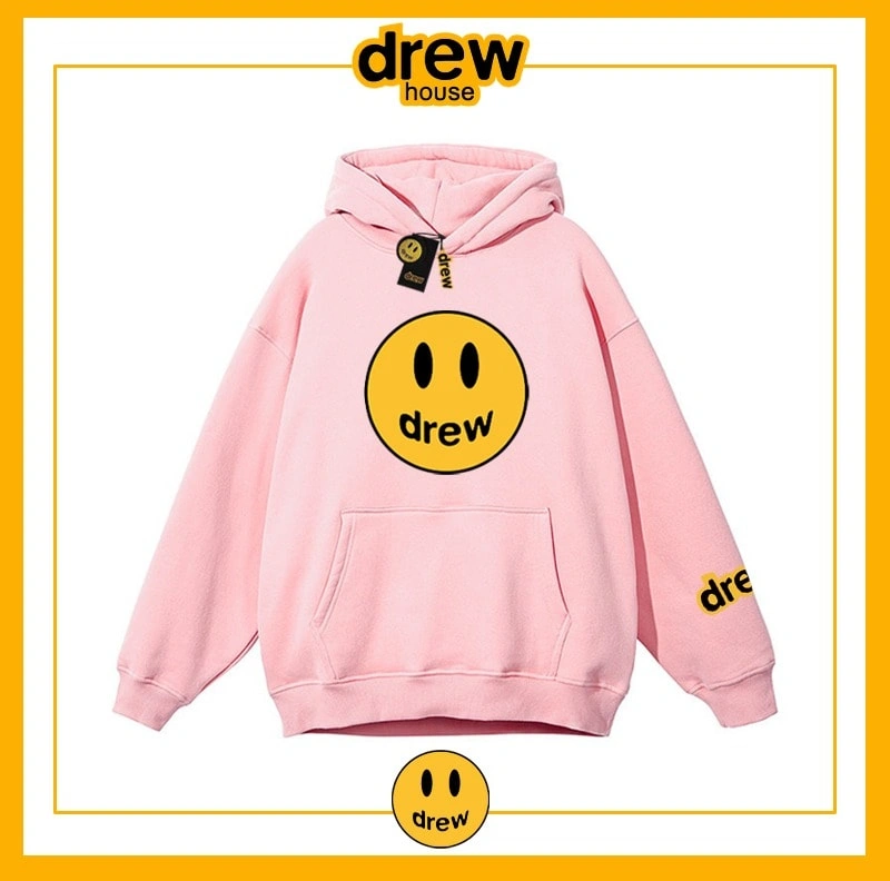 Drew Sweatshirt Hooded Unisex Cotton Loose Pullover Fleece Jacket Style 8