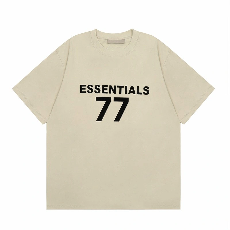 FOG Essentials American Streetwear Short Sleeve T-Shirt Cotton Loose Summer Style 1