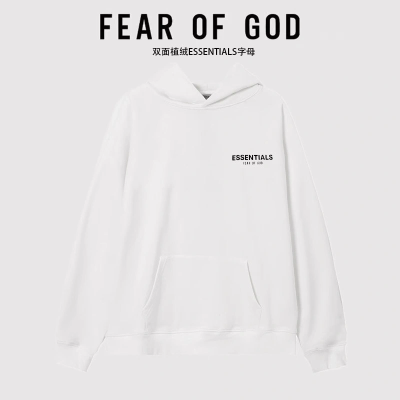 FOG Essentials Hoodie Unisex Plush High Street Autumn Couple Style 5