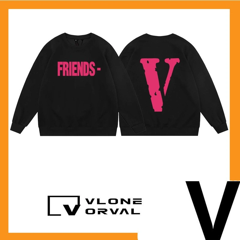 Vlone Orval Beijing Exclusive Big V Oversized Men’s Crewneck Sweatshirt Style 1