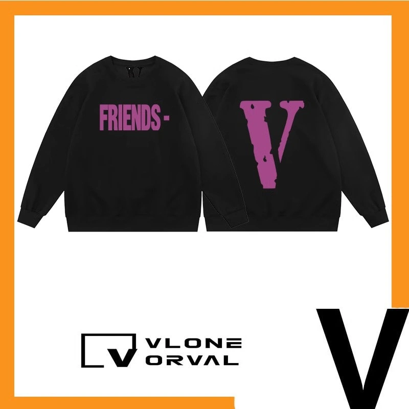 Vlone Orval Beijing Exclusive Big V Oversized Men’s Crewneck Sweatshirt Style 18