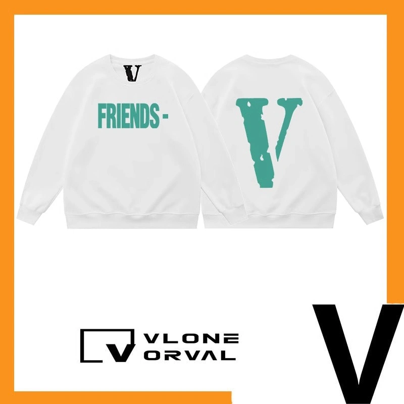 Vlone Orval Beijing Exclusive Big V Oversized Men’s Crewneck Sweatshirt Style 21
