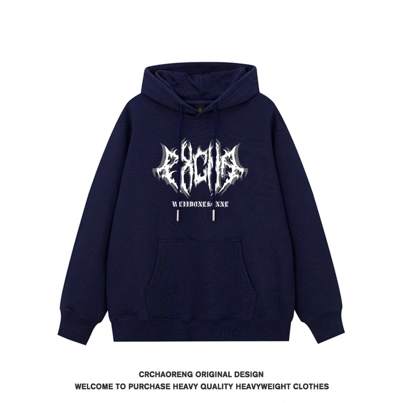 We11done Konne 2024 New Hoodie Men High Street Casual Loose Hooded Jacket Style 1