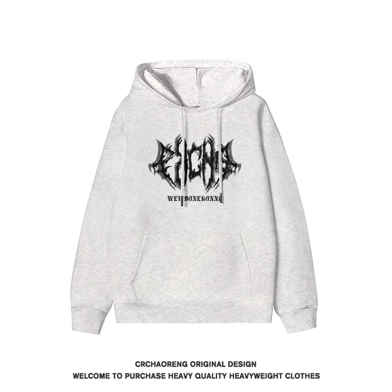 We11done Konne 2024 New Hoodie Men High Street Casual Loose Hooded Jacket Style 4