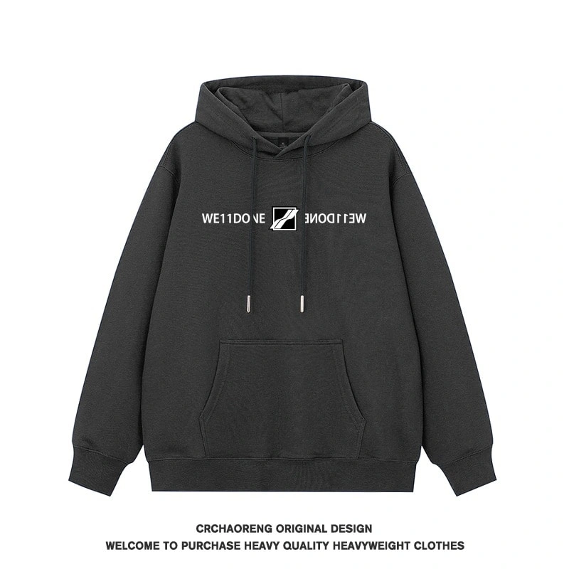 We11done Konne Casual Loose Jacket Unique Trend Hoodie Men Style 2