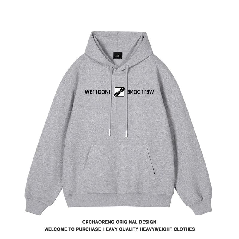 We11done Konne Casual Loose Jacket Unique Trend Hoodie Men Style 3