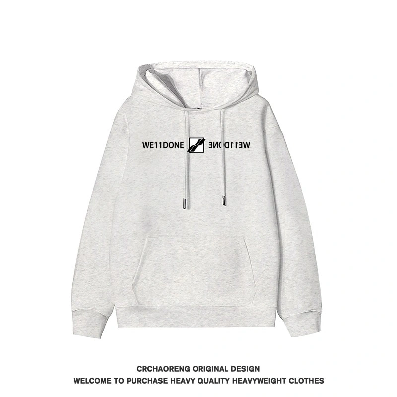 We11done Konne Casual Loose Jacket Unique Trend Hoodie Men Style 4