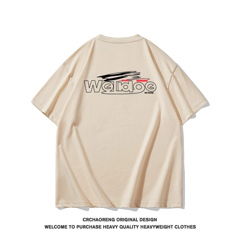 We11done Konne Casual Loose Simple Versatile Top Short SleeveCrew Neck T-Shirt Men Style 4