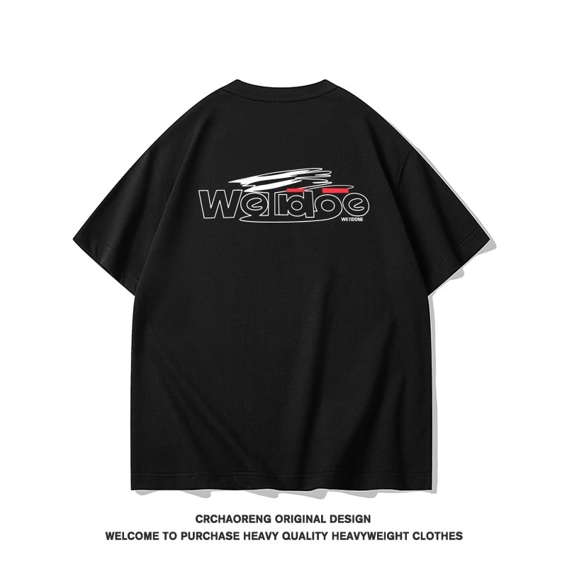 We11done Konne Casual Loose Simple Versatile Top Short SleeveCrew Neck T-Shirt Men