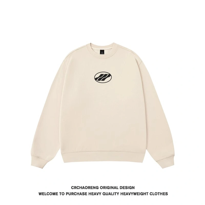 We11done Konne Crew Neck Sweatshirt Men 2024 Stiff Fleece Pure Cotton Shirt Style 5