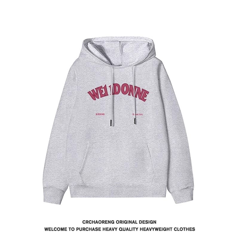 We11done Konne European Trend Brand Retro Casual High end Men’s Pure Cotton Hoodie Style 3