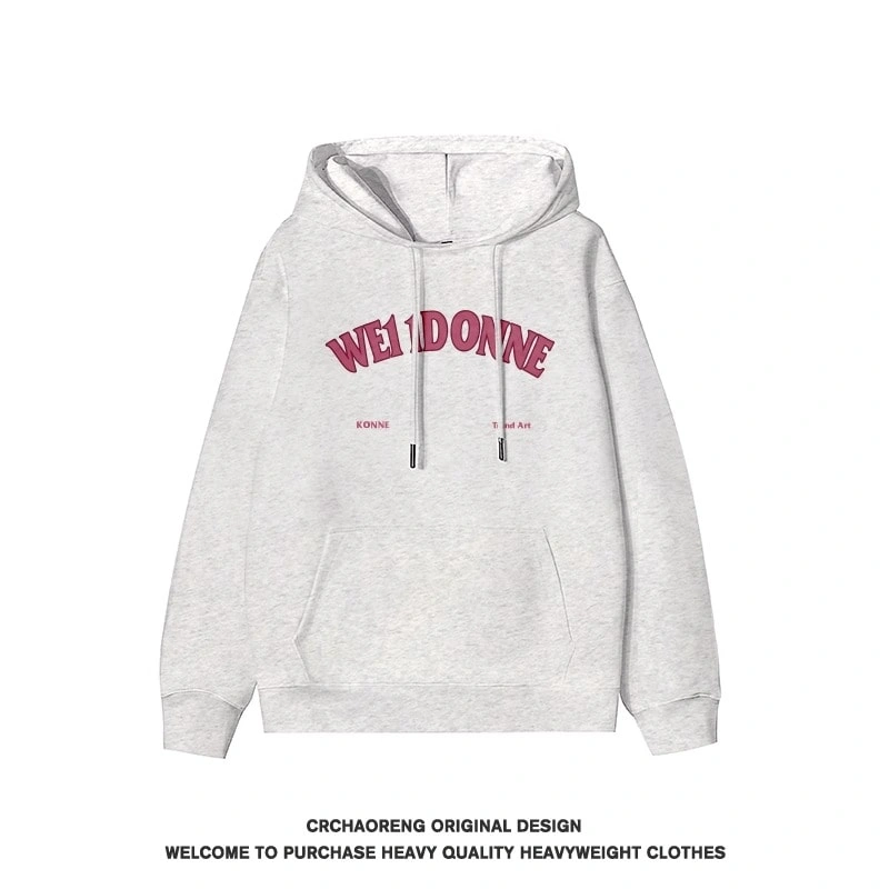 We11done Konne European Trend Brand Retro Casual High end Men’s Pure Cotton Hoodie Style 4